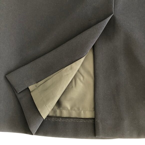 Nine West Suit Separates 100% Polyester Lined Pencil Skirt Navy Size 4 - Picture 4 of 9